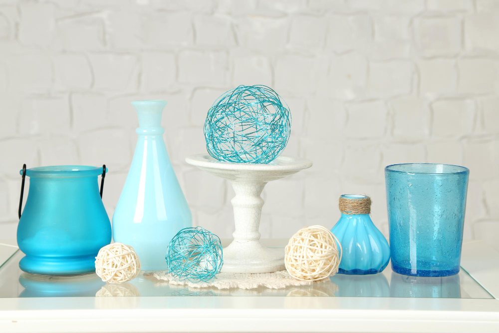  le bleu clair pour la décoration intérieure 